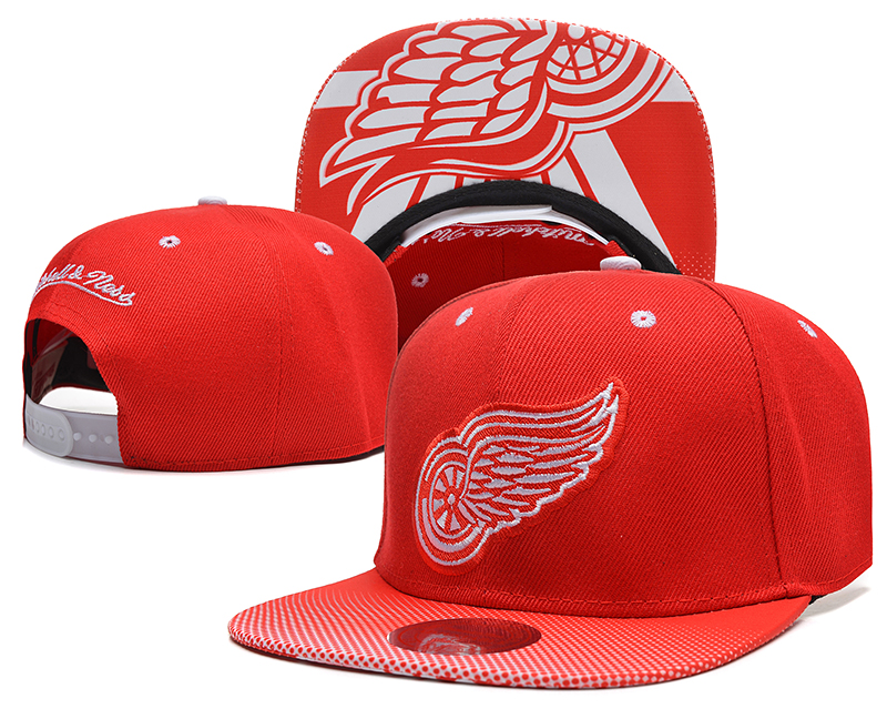 NHL Detroit Red Wings MN Snapback Hat #07